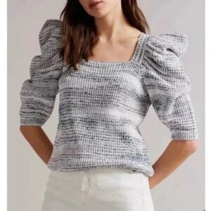 Ted Baker Aspel Puffed Sleeve Top